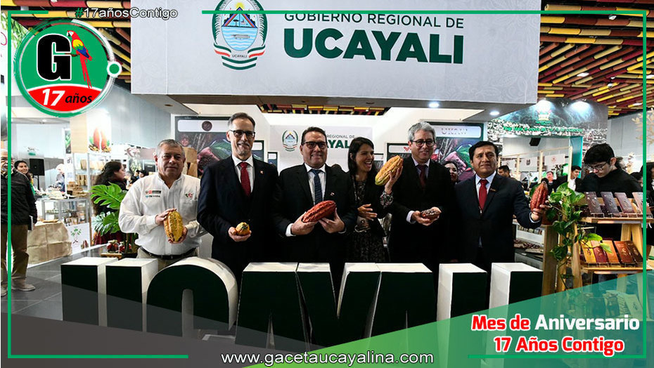 Gobernador de Ucayali destaca en el XV Salón del Cacao y Chocolate Internacional 2024