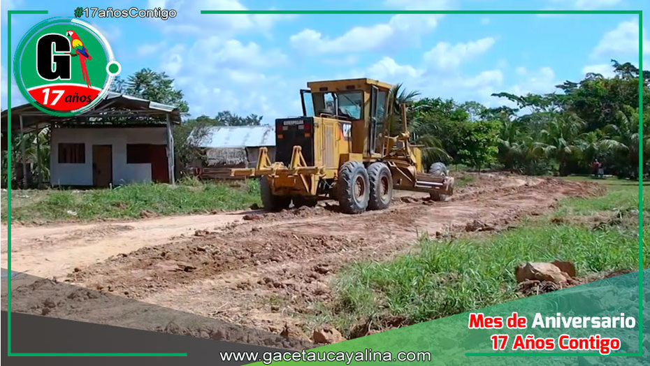 Mejoras en Infraestructura Vial Avanzan en los Barrios en Contamana