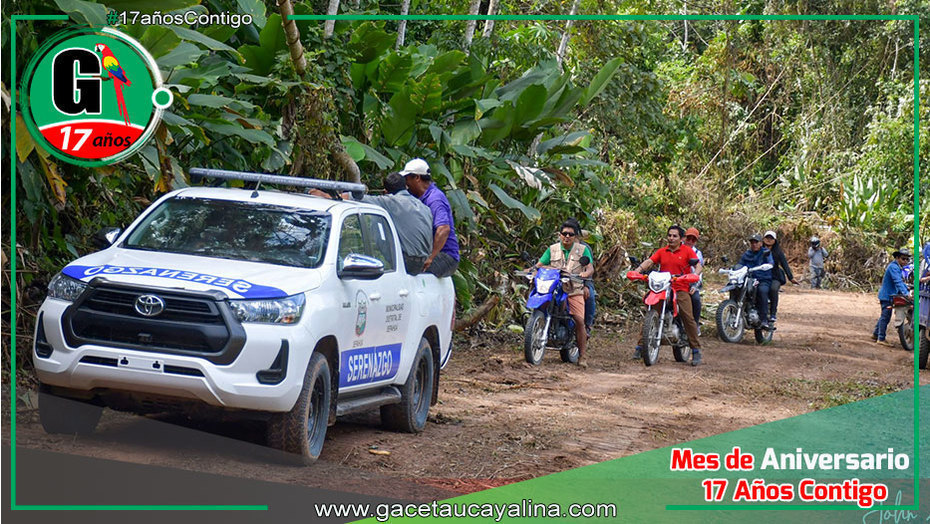 Alcalde John Harold Salcedo Ríos lidera habilitación de trocha carrozable en Pongo de Lagarto