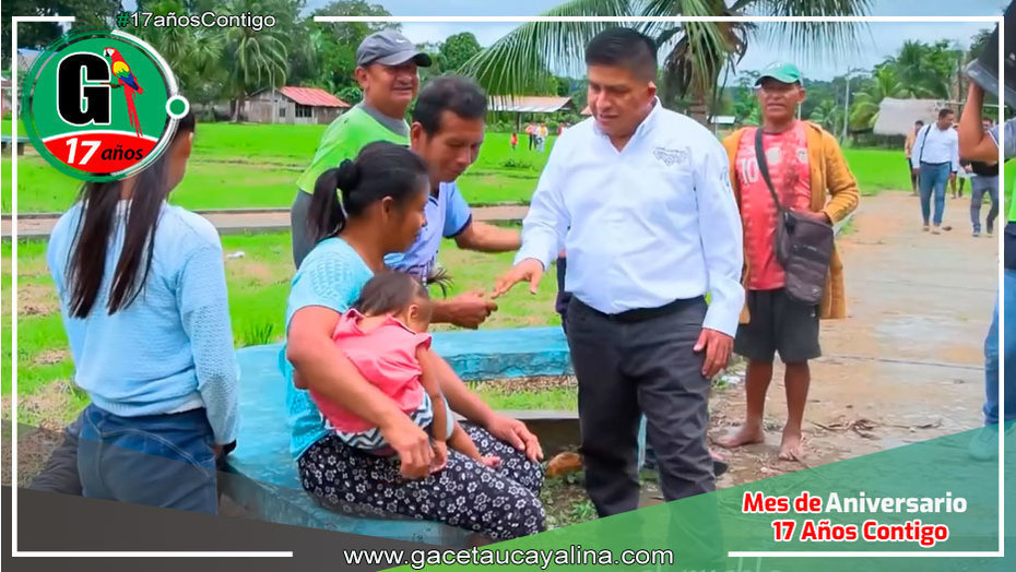 Alcalde de Sepahua comprometido con el progreso del distrito
