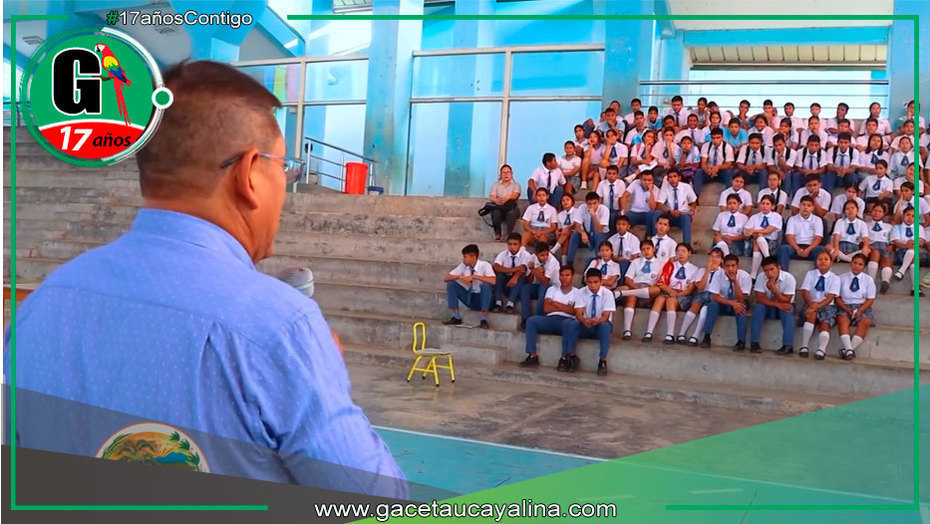 Alcalde Rodolfo Lovo Tello invita a estudiantes a participar en la Feria UNO en Contamana