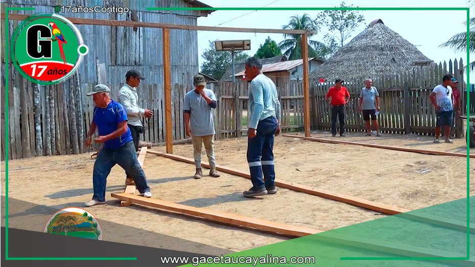 Alcalde de Ucayali impulsa construcción de local comunal en Santa Rosa de Tipishca