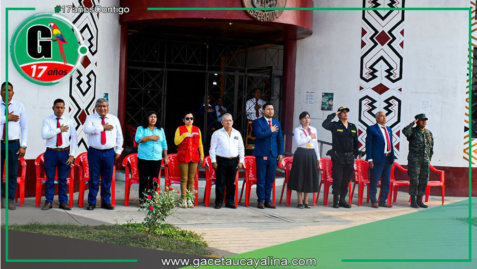 Conmemoran Día de la Defensa Nacional en el distrito de Sepahua