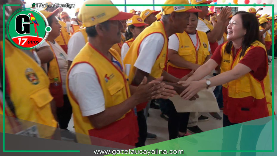 490 integrantes de las JJ.VV. de Callería fueron reconocidos por su labor a la seguridad ciudadana 