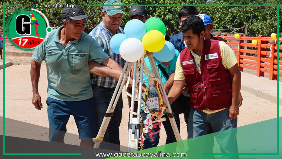 Alcalde Mendoza de Souza Inaugura Importante Infraestructura Vial en Agua Azul