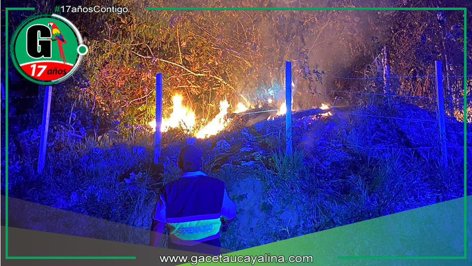 Incendios forestales y sequía afectan gravemente a Contamana