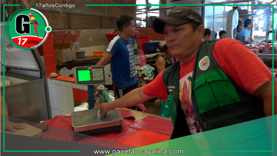 MPCP realiza operativo inopinado de control de balanzas en el mercado minorista del km 6