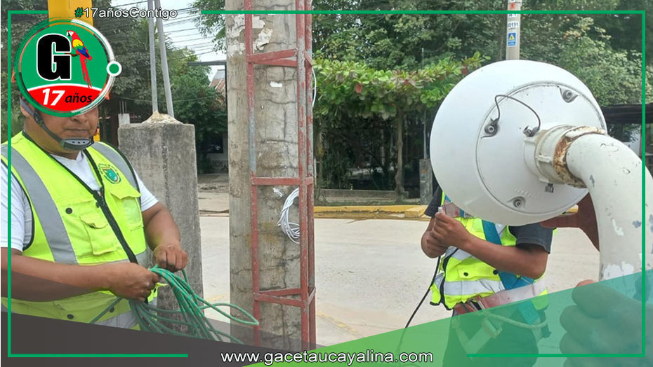 Francisco Mendoza de Souza refuerza vigilancia ciudad de Atalaya con nuevas cámaras