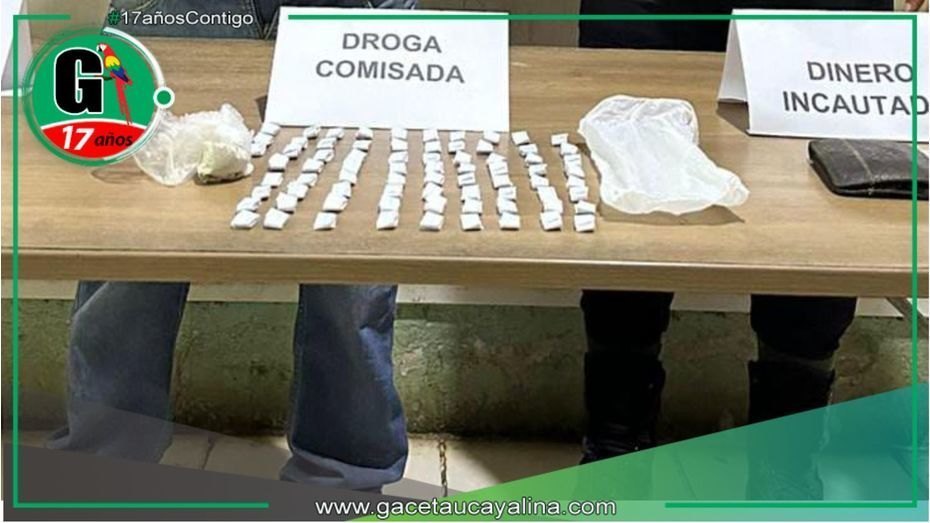Capturan a Presunto Reincidente por Tráfico de Drogas en Contamana
