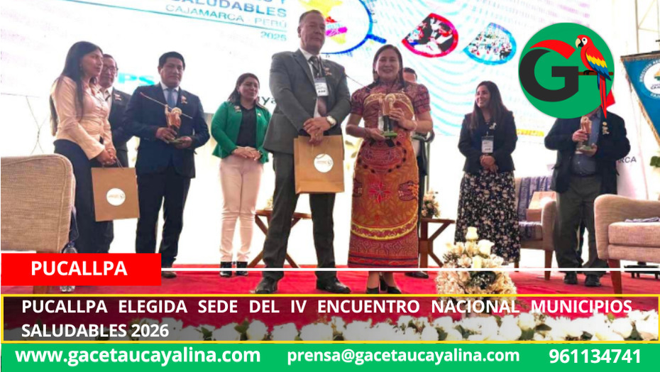 Pucallpa elegida sede del IV Encuentro Nacional Municipios Saludables 2026