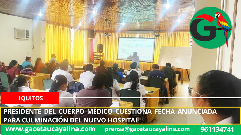 Presidente del Cuerpo Médico cuestiona fecha anunciada para culminación del nuevo hospital