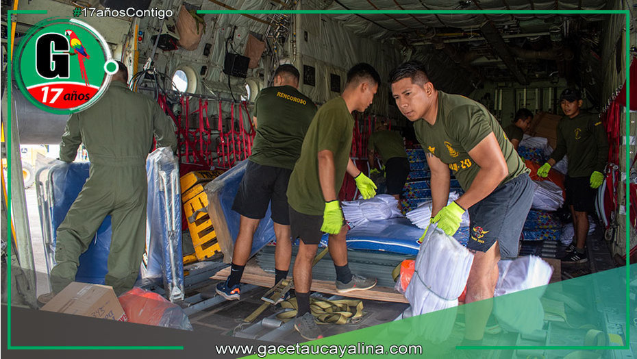 Gobierno Regional de Ucayali envía 7 toneladas de ayuda a damnificados de Atalaya