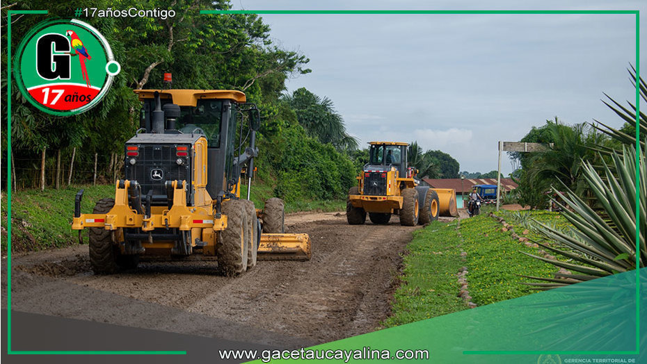 Gerencia Territorial mejora carretera Maranquiari-Sapani