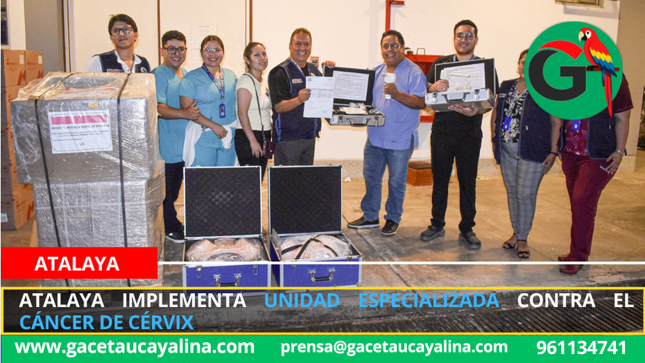 Atalaya implementa unidad especializada contra el cáncer de cérvix