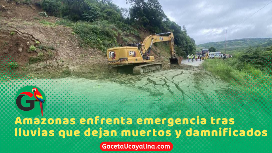 Intensas lluvias dejan cientos de damnificados y graves daños en Amazonas