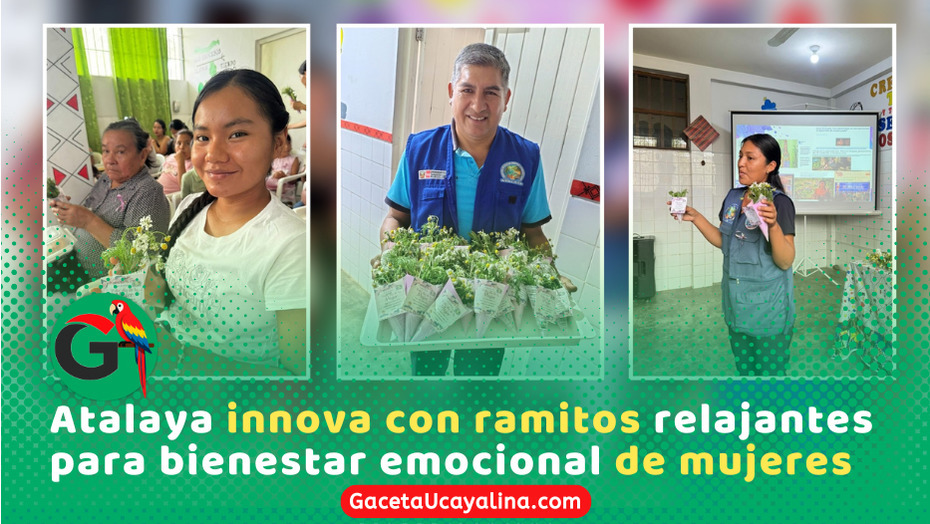 Centro de Salud Mental Atalaya crea ramitos relajantes por el Día de la Mujer