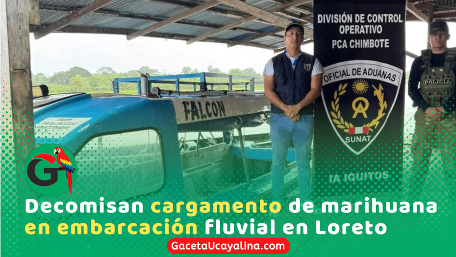 Incautan más de 883 kilos de marihuana en Loreto