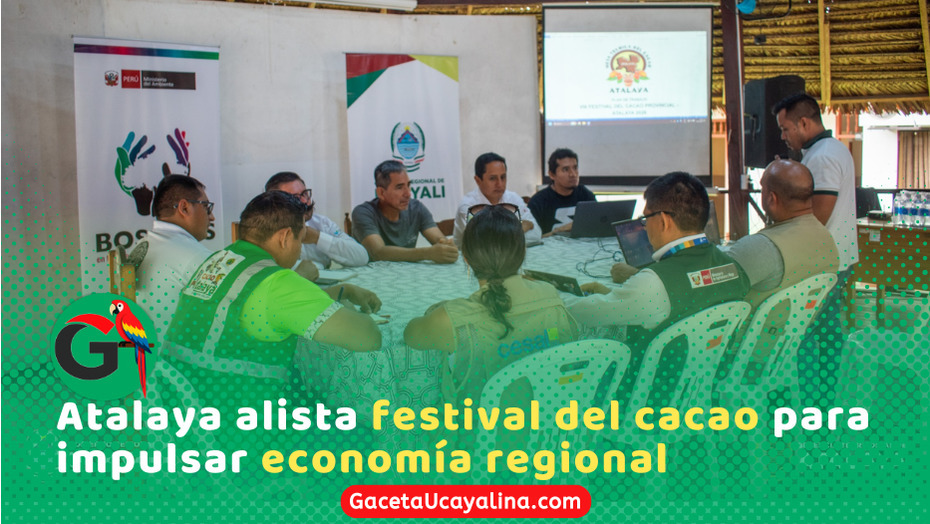 Aprueban plan del Festival del Cacao 2026 en Atalaya