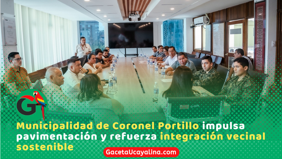 Bloque 9 organiza desfile escolar y proyecta mejoras viales en Pucallpa
