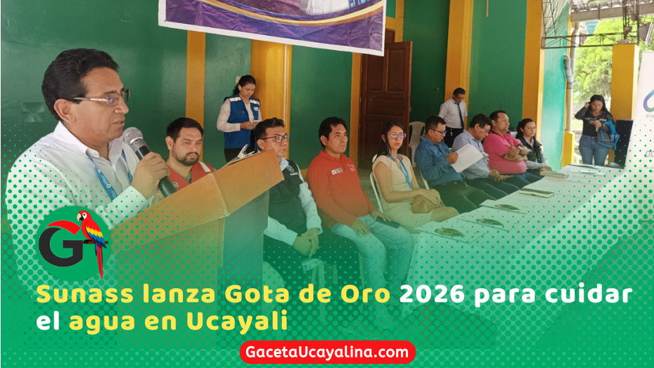 SUNASS presenta concurso escolar nacional Gota de Oro que premiará iniciativas sobre cuidado y reúso del Agua