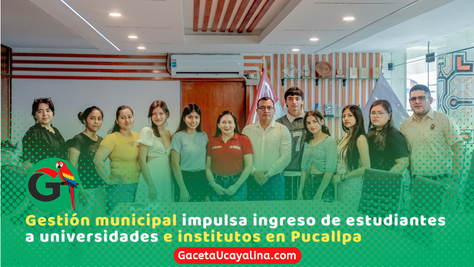 Alcaldesa destaca ingreso de jóvenes a universidades en Ucayali