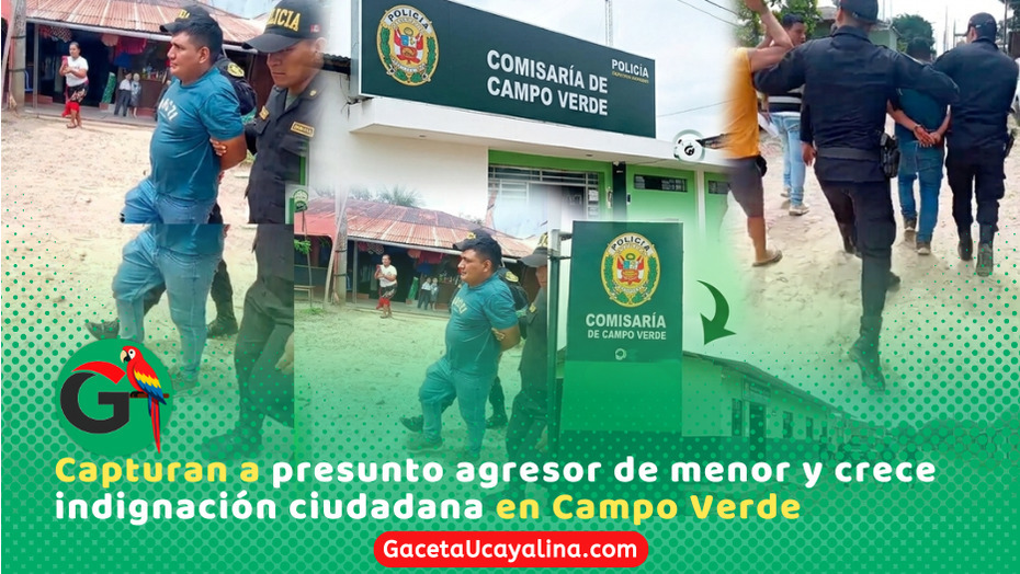 Detienen a sujeto por presunto abuso sexual contra menor en Campo Verde