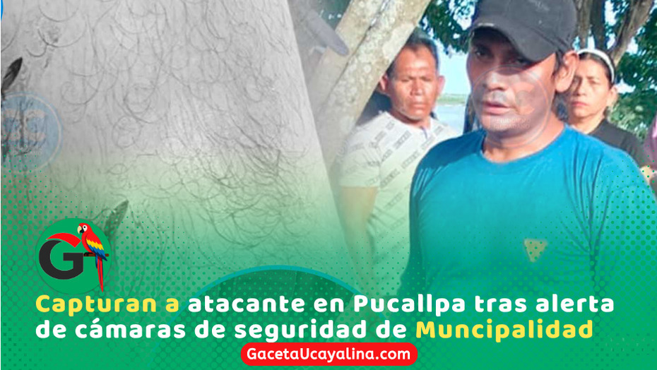 Serenazgo captura agresor tras violento ataque con arma blanca en Pucallpa