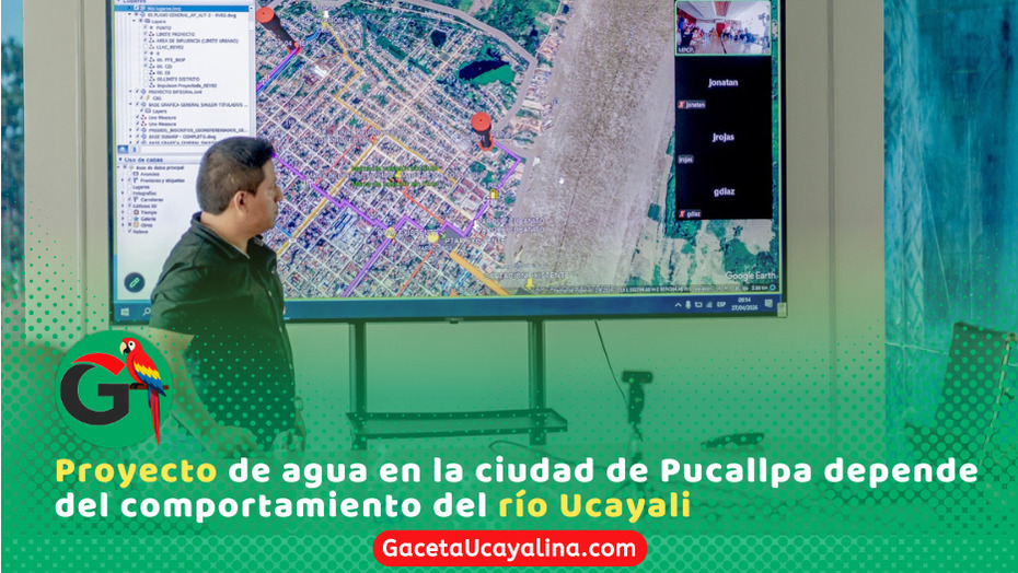 Autoridades aseguran continuidad del proyecto de agua y desagüe en Pucallpa