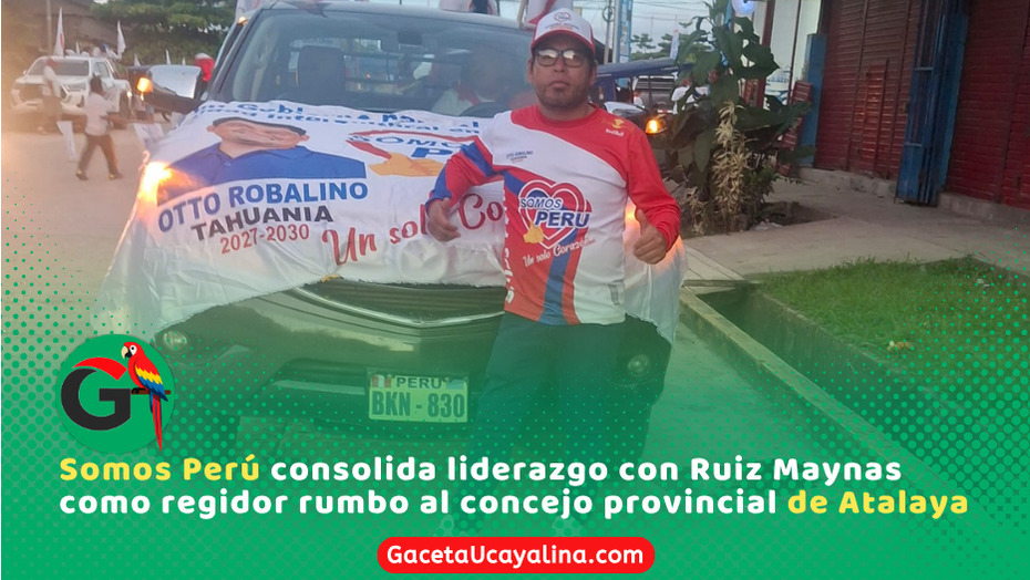 Tec. Agrop. Filimon Ruiz Maynas lidera campaña con fuerte respaldo ciudadano a la regiduría en Atalaya