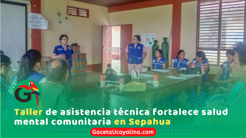 RIS 3 Atalaya capacita personal de salud en Sepahua