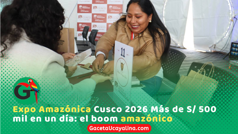 Expo Amazónica Cusco 2026 genera más de S/ 500 mil en negocios